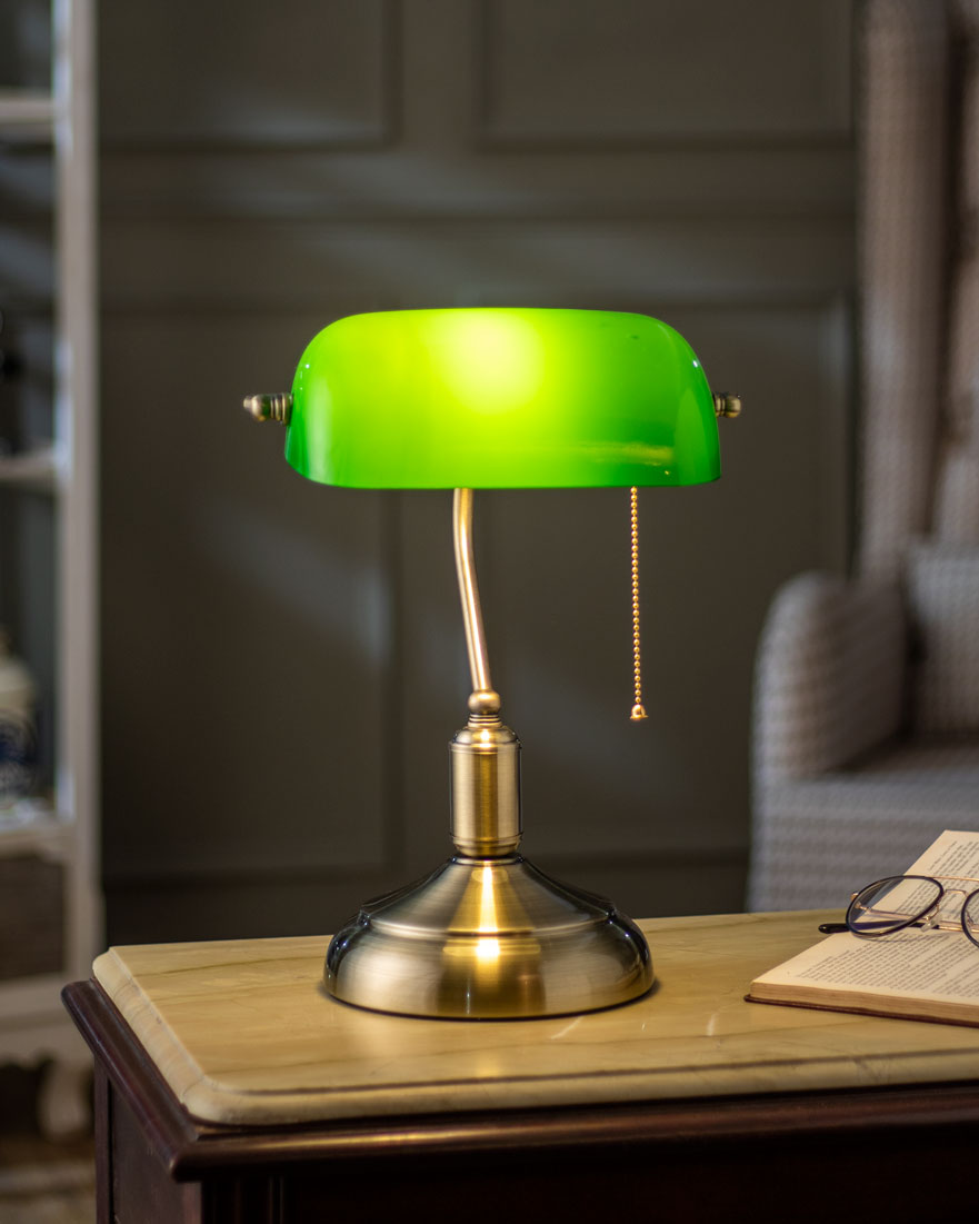 Vivolux | Klassische Bankierlampe