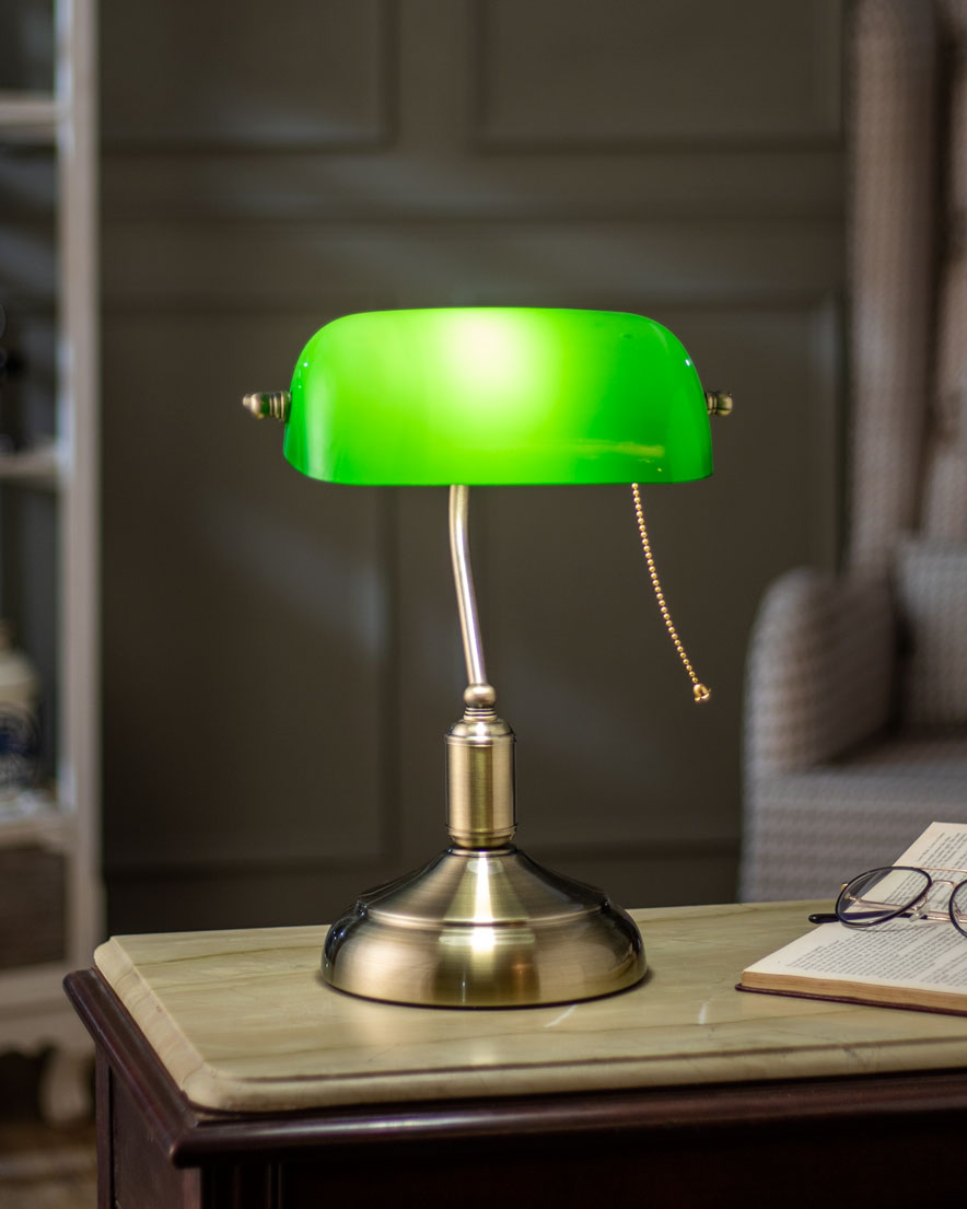 Vivolux | Klassische Bankierlampe