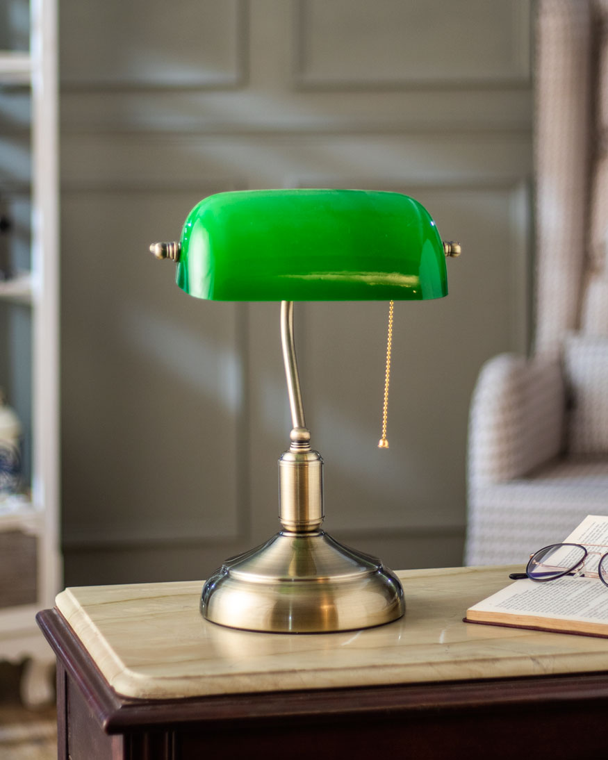 Vivolux | Klassische Bankierlampe