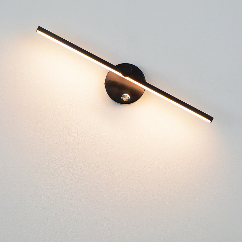 Vivolux | Nordic Minimalist Aluminium Lange Bar Schalter LED Spiegel Wandleuchte Lampe