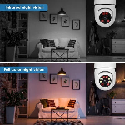 Vivolux | Drahtlose Wifi Glühbirnenkamera Sicherheitskamera
