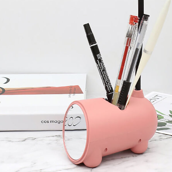 Vivolux | Kreative LED Touch-Lampe mit Stifthalter | USB-Ladefunktion | Schreibtischlampe | Kinderzimmer Deko