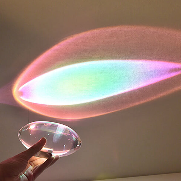 Vivolux | Kreative Kristallprojektion Engel-Augen-LED-Tischlampe