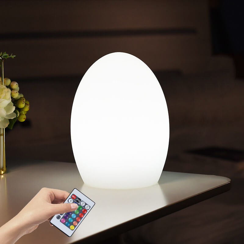 Vivolux | RGB ABS Eiformige LED Dekorative Tischlampe