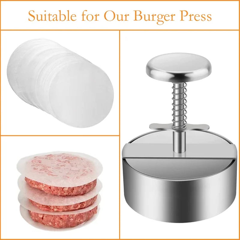Vivolux | Manuelle Fleischpresse für Hamburger-Patties