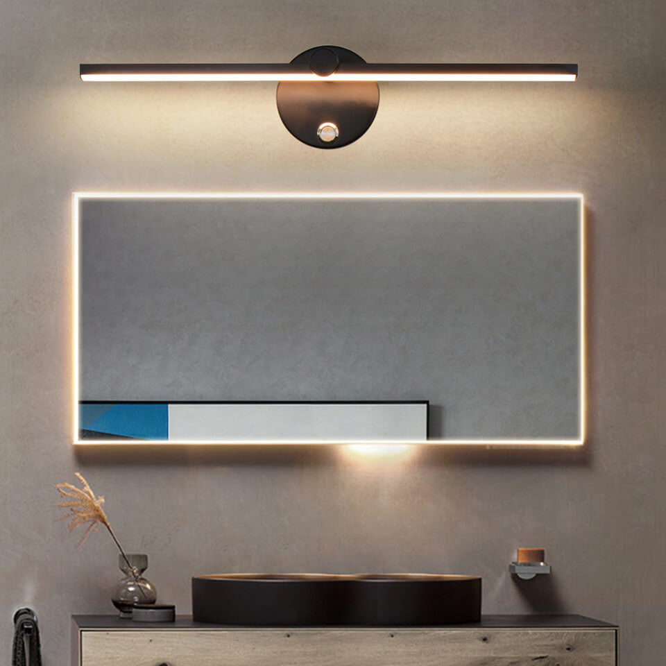 Vivolux | Nordic Minimalist Aluminium Lange Bar Schalter LED Spiegel Wandleuchte Lampe