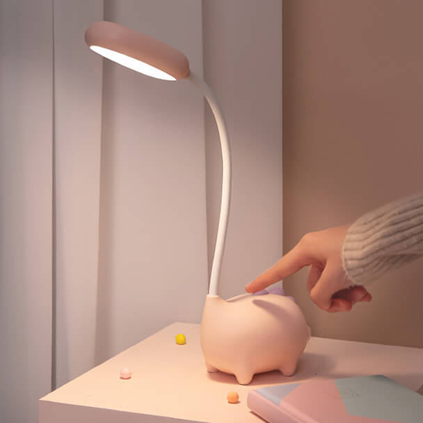 Vivolux | Kinder LED-Schreibtischlampe | Augenfreundlich | Wiederaufladbar | Perfekt fürs Kinderzimmer