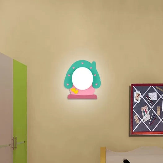 Vivolux | Verpleegruimte Cottage Wandlamp Houten Cartoon Snoepkleurige LED Wandlamp