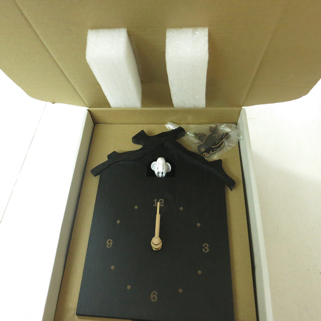 Vivolux | Cuckoo Pendelstille Wanduhr für das Wohnzimmer 12 Zoll