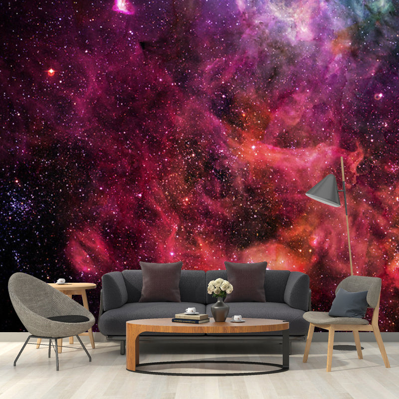 Vivolux | Paarse und Rosa Simplicity Wand Vollständige Größe Galaxy Wanddekoration für Decke, Anpassbare Größe Verfügbar