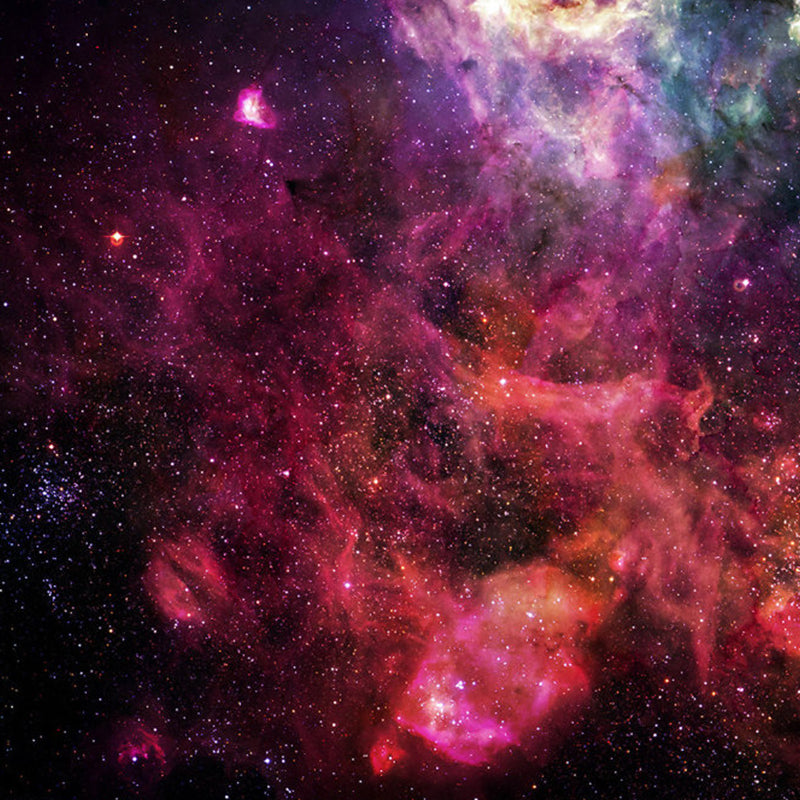 Vivolux | Paarse und Rosa Simplicity Wand Vollständige Größe Galaxy Wanddekoration für Decke, Anpassbare Größe Verfügbar
