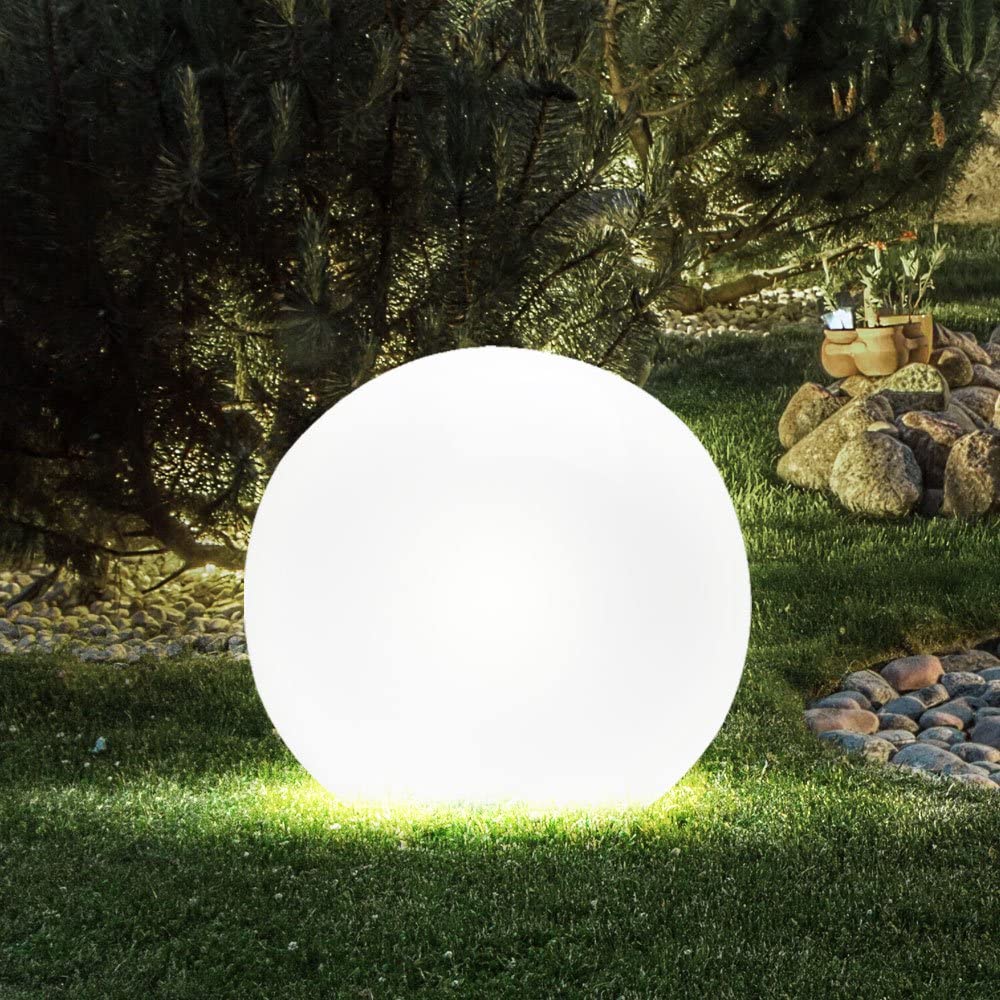 Vivolux | Wetterfestes Kugelförmiges LED Gartenlicht mit 16 Farben und Fernbedienung - Perfekt für Garten, Veranda & Party
