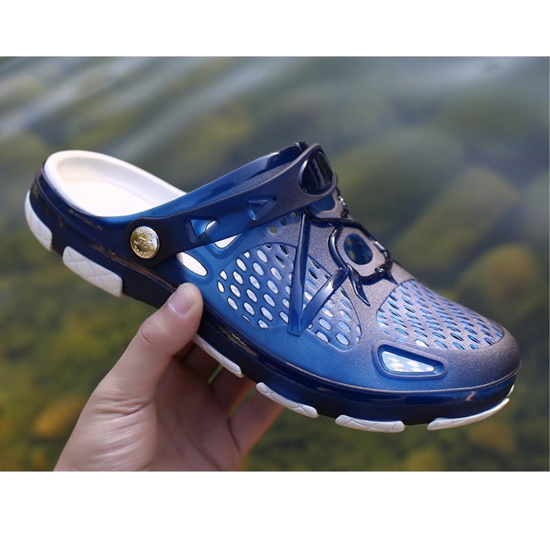Vivolux | Herren Strandsandalen Atmungsaktiv Mesh Strand Pantoffel