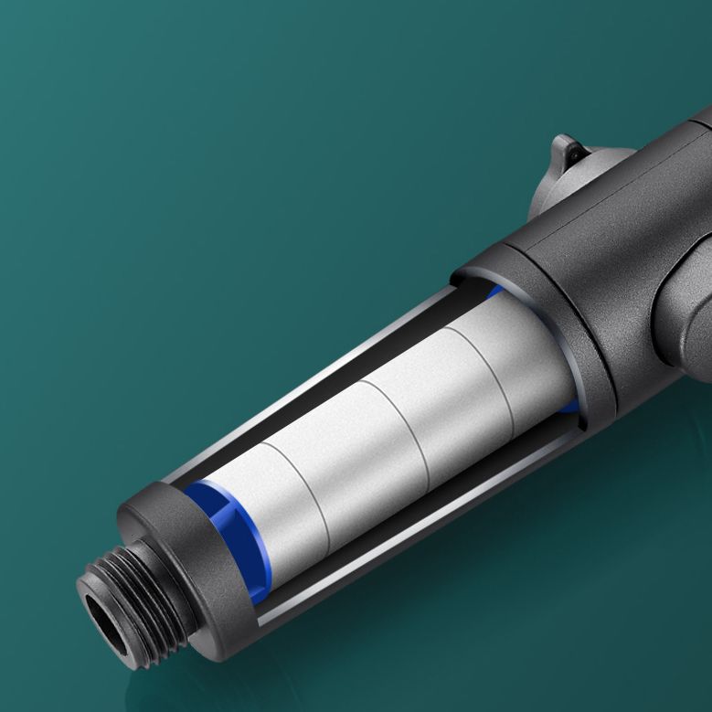 Vivolux | Plasti Duschkopf Zeitgenössischer Handheld-Duschkopf mit einstellbarem Wasserfluss