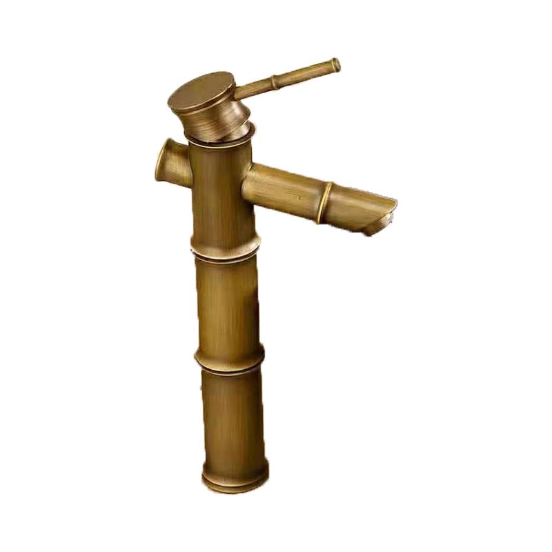 Vivolux | Rundes Einhand-Wasserhahn Landhausstil Waschbeckenarmatur