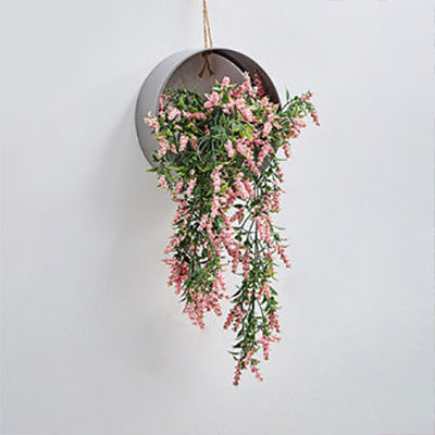 Vivolux | Nordic Floral Wand String Licht met Hangtouw Metaal Basis Fairy Licht voor Café Thee Winkel