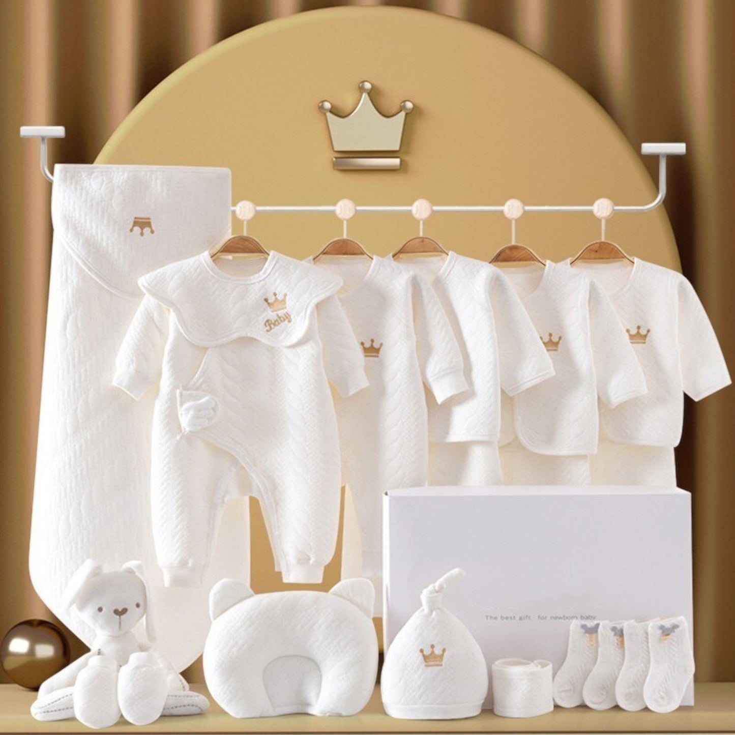 Vivolux | Neugeborenes Baby Luxus Set