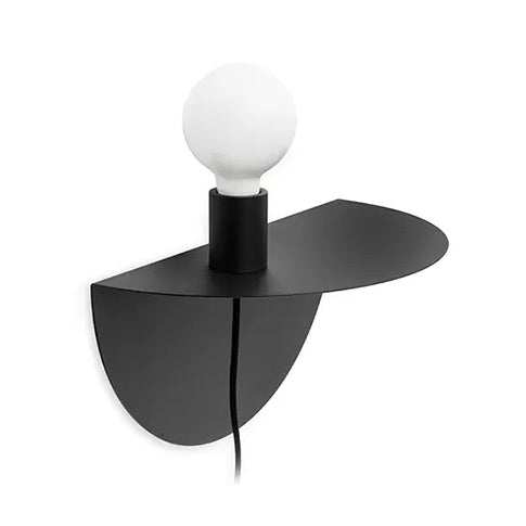 Vivolux | Open Bulb Kinder Schlafzimmer Wandlicht mit Halbkreis Metall 1 Licht Nordic Style Wandleuchte