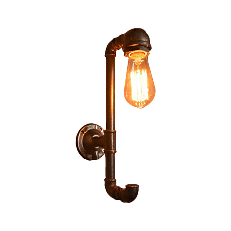 Vivolux | 1 Kop Wandlamp met Waterpijp Metaal Schaduw Industrieel Stijl Corridor Wandlamp in Brons