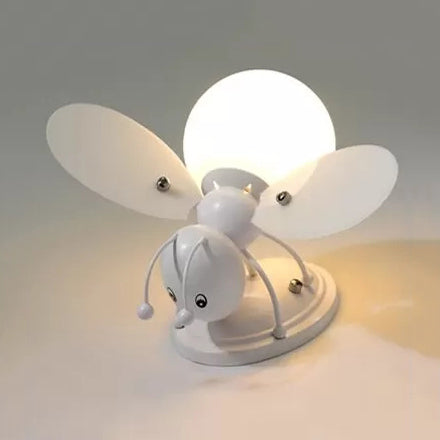 Vivolux | Rustikale Stil Bienen Wandleuchte Einzelne Glühbirne Metall Wandlampe für Kindergarten Kinderzimmer