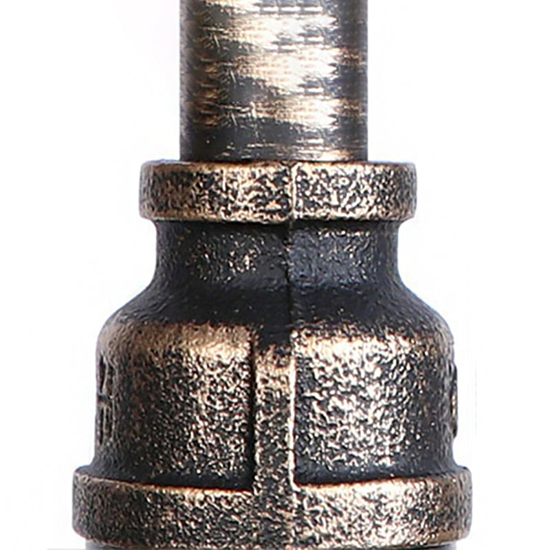 Vivolux | 1 Kopf Wasserleitung Wandlicht Wandleuchte Vintage Industrie Bronze Metallische Wandlampe für Flur
