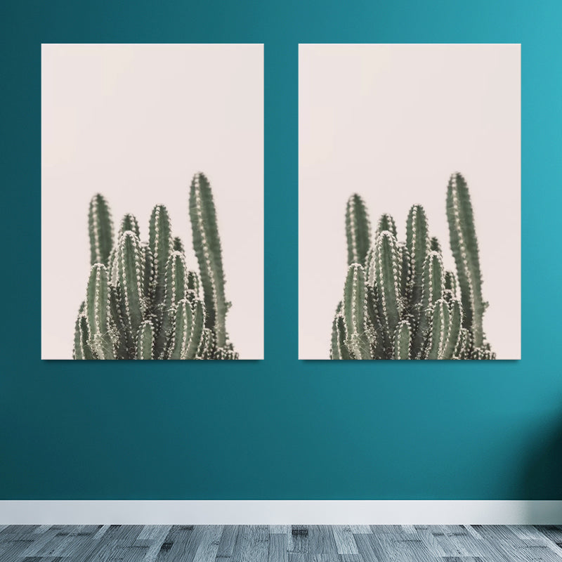 Vivolux | Tropische Plant Canvas Wandkunst Zachte Kleur Multi-Piece Wanddecoratie voor de Woonkamer