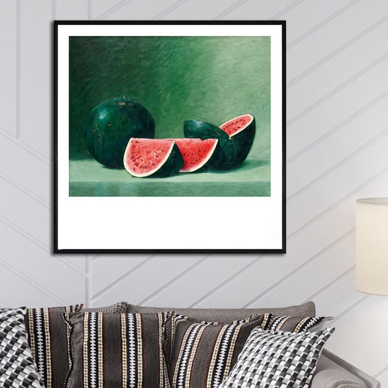 Vivolux | Stillleben Obst Leinwandmalerei Texturiert Retro-Stil Haus-Innenraum Wandkunst