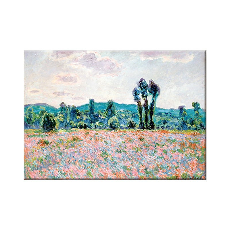 Vivolux | Rosa Lente Bloesem Schilderij Wanddecoratie Textuur Canvas Wandkunst voor Woonkamer