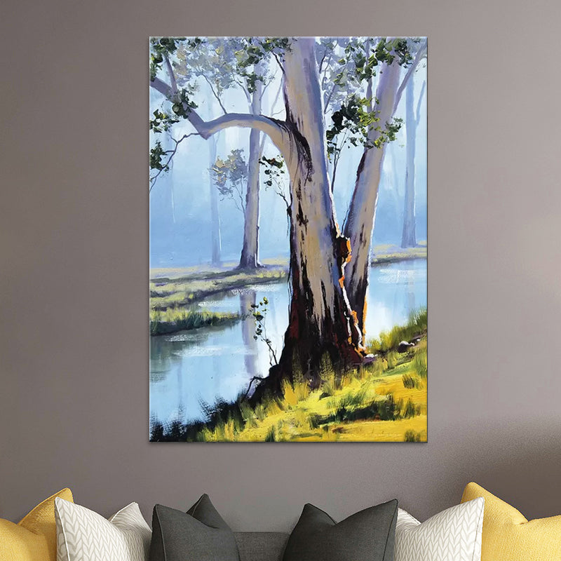Vivolux | Scenery Schilderij Wanddecor Modern Stijl Textuurdoek Kunstafdruk voor Woonkamer