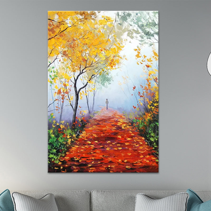 Vivolux | Scenery Schilderij Wanddecor Modern Stijl Textuurdoek Kunstafdruk voor Woonkamer