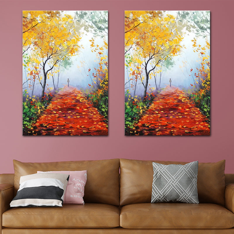 Vivolux | Scenery Schilderij Wanddecor Modern Stijl Textuurdoek Kunstafdruk voor Woonkamer