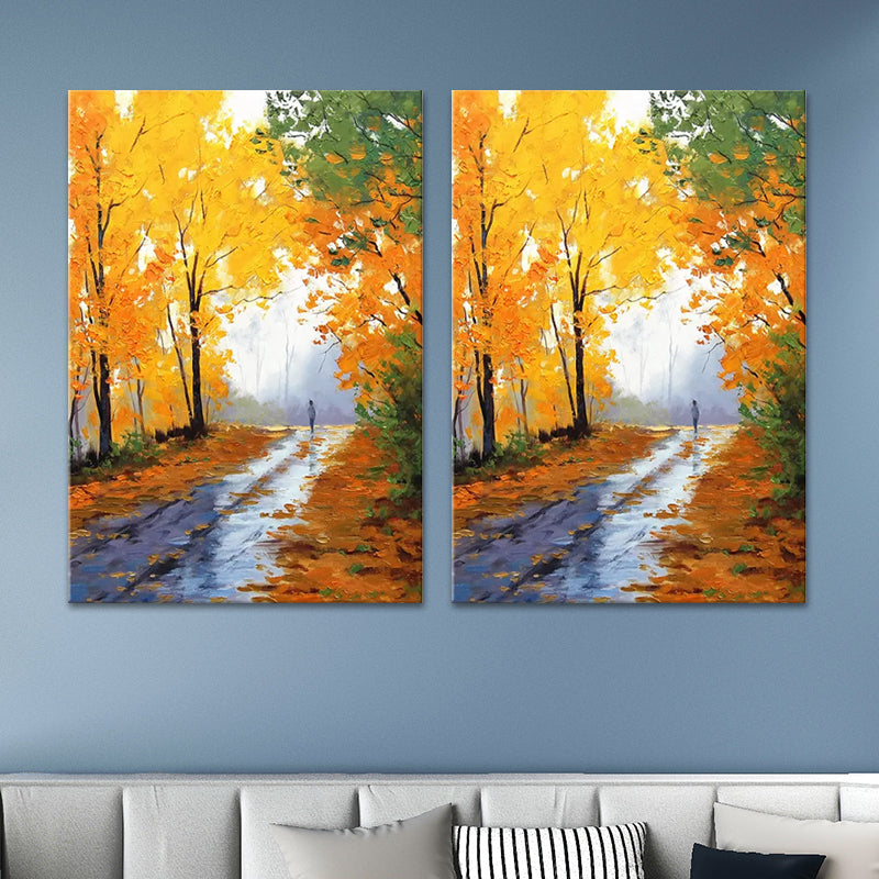 Vivolux | Scenery Schilderij Wanddecor Modern Stijl Textuurdoek Kunstafdruk voor Woonkamer