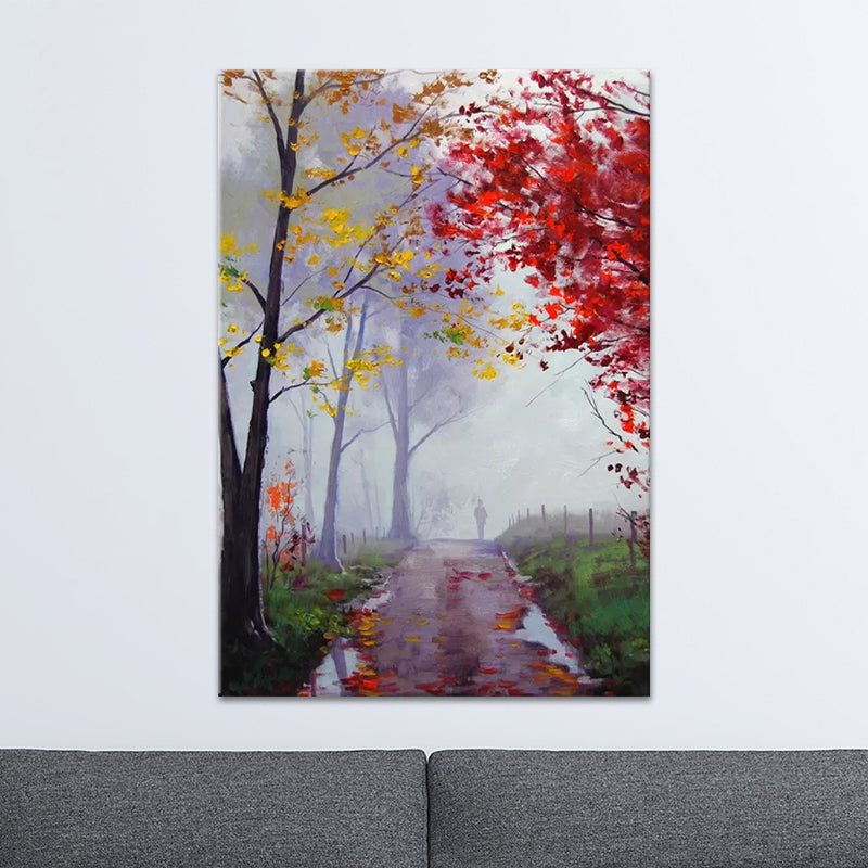Vivolux | Scenery Schilderij Wanddecor Modern Stijl Textuurdoek Kunstafdruk voor Woonkamer