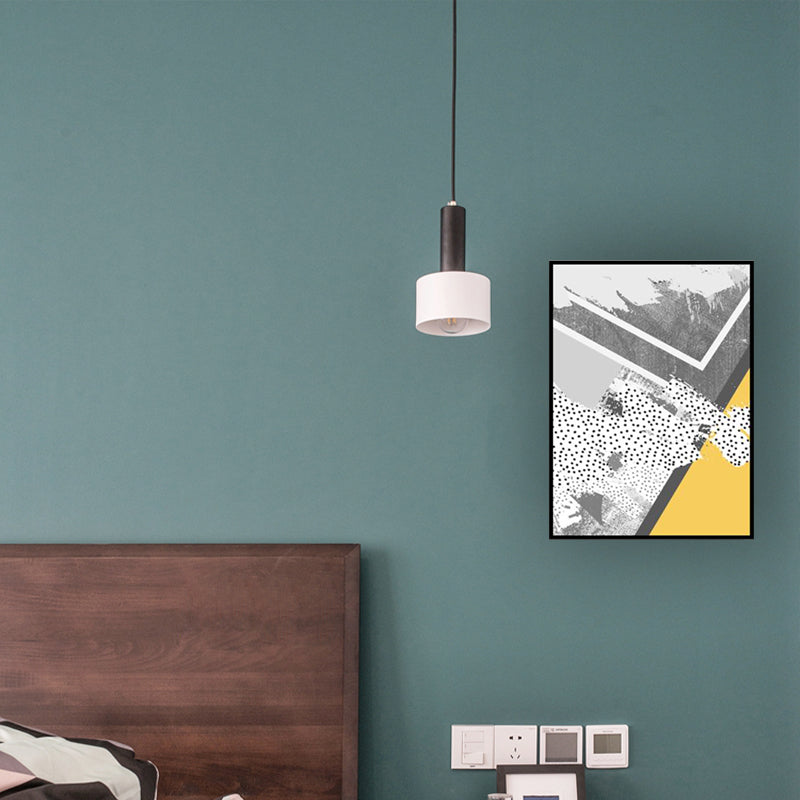 Vivolux | Nordic Abstract Geometric Canvas Kunst Lichtfarbe Textur Wanddekoration für Zuhause