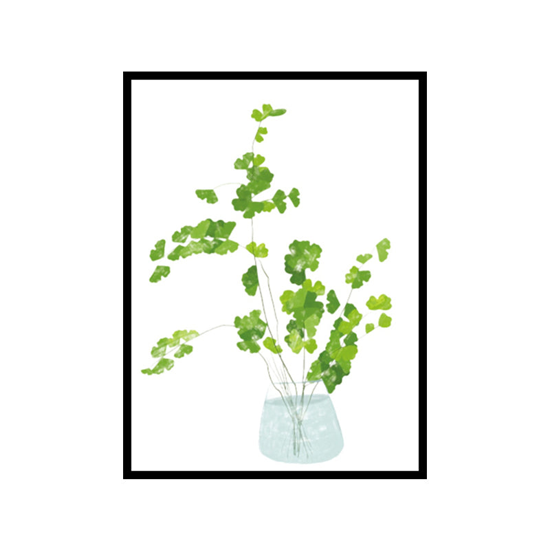 Vivolux | Nordic Bonsai Kunstdruck Leinwand Texturiert Pastellfarbe Wanddekoration für Wohnzimmer