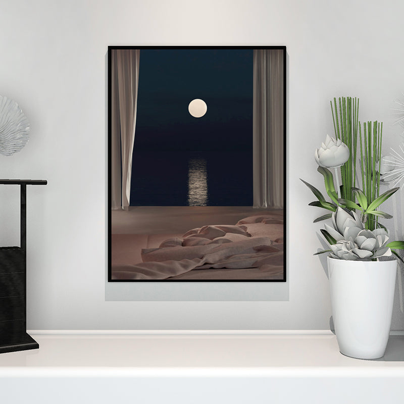 Vivolux | Nordische Landschaft-leinwanddruck Pastellfarbe Esszimmer Wandkunst Dekor, verschiedene Größen