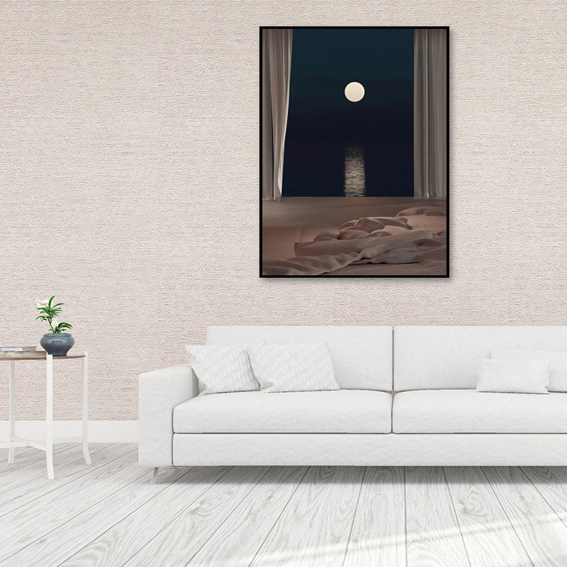 Vivolux | Nordische Landschaft-leinwanddruck Pastellfarbe Esszimmer Wandkunst Dekor, verschiedene Größen