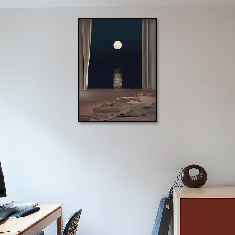 Vivolux | Nordische Landschaft-leinwanddruck Pastellfarbe Esszimmer Wandkunst Dekor, verschiedene Größen