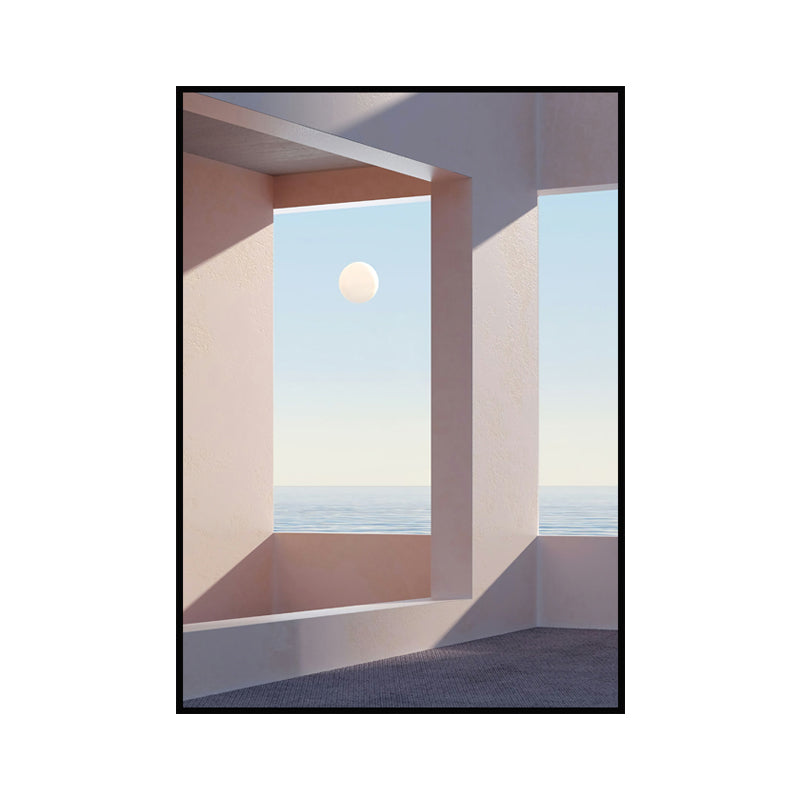 Vivolux | Nordische Landschaft-leinwanddruck Pastellfarbe Esszimmer Wandkunst Dekor, verschiedene Größen