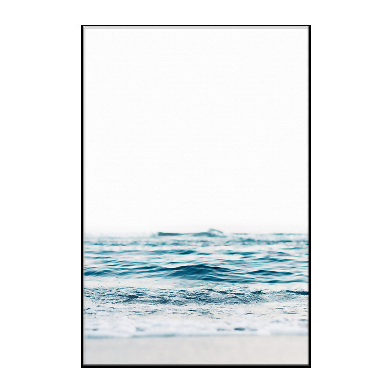 Vivolux | Oceaan Golven Print Wandkunst Moderne Betoverende Zeegezichten Canvas in Lichte Kleur voor Kamer