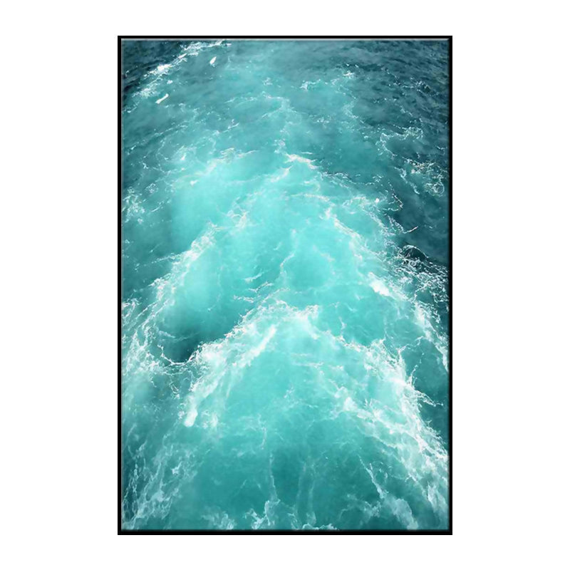 Vivolux | Oceaan Golven Print Wandkunst Moderne Betoverende Zeegezichten Canvas in Lichte Kleur voor Kamer
