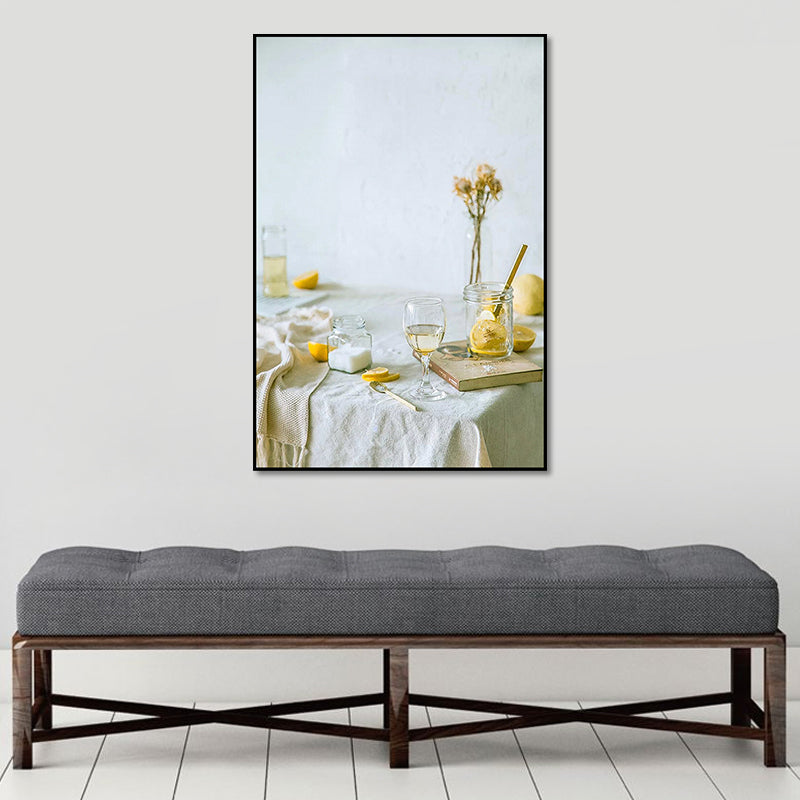Vivolux | Saftproduktion Wandkunst Modernistische Texturierte Mädchen Schlafzimmer Leinwanddruck in sanften Farben