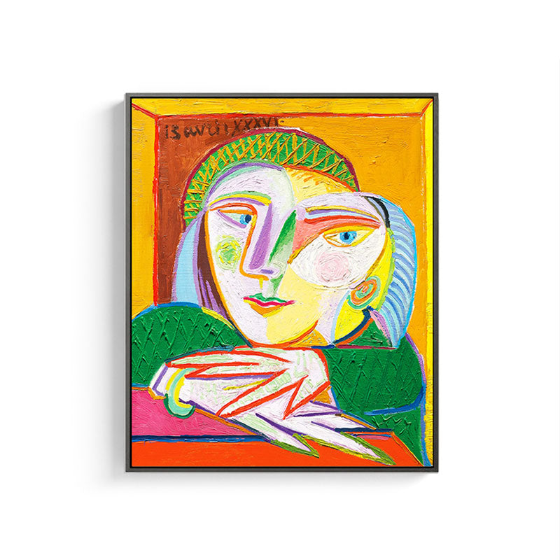 Vivolux | Pastellfarbene nordische Malerei Neuheitsfigur Wandkunst für die Küche, mehrere Größen