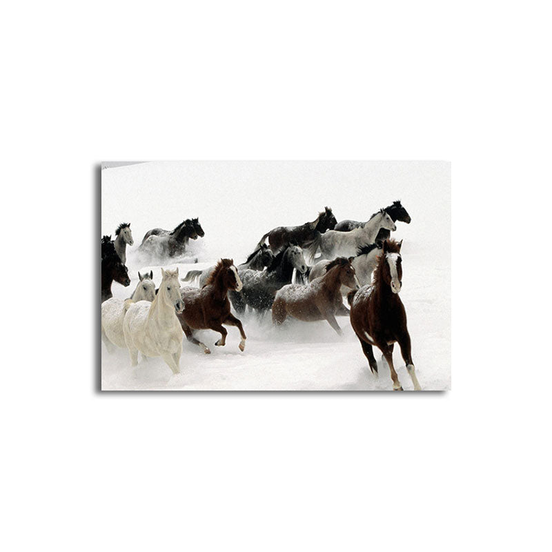 Vivolux | Prachtige Steeds Canvas Kunst voor Woonkamer Wilde Dieren Muurdecoratie in Pastel Kleur