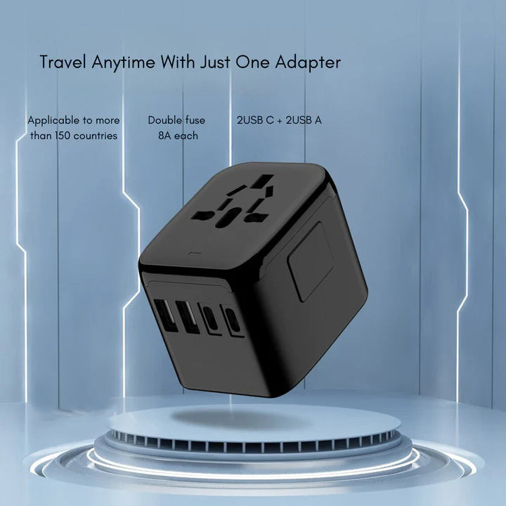Vivolux | Universeller 100V-220V Smart Reiseadapter Spannungswandler