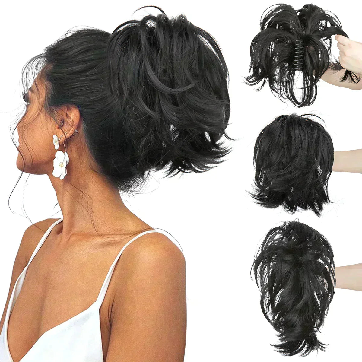 Vivolux | Synthetische Kralle Clip In Pferdeschwanz Haarverlängerungen Diy Haarteil Haar Bun