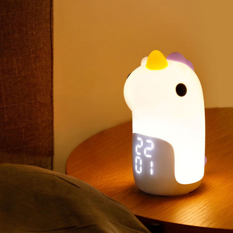Vivolux | Unilora DreamLight Wecker | Einhorn Design | Timer & LED Nachtlicht | Kinderzimmer-Deko