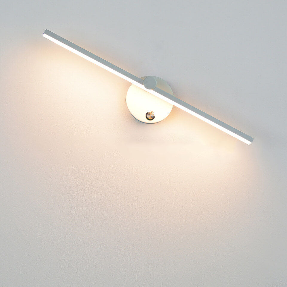 Vivolux | Nordic Minimalist Aluminium Lange Bar Schalter LED Spiegel Wandleuchte Lampe