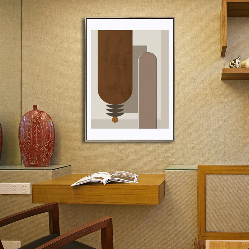 Vivolux | Nordic Style Abstract Canvas für Mädchen Schlafzimmer Illustration Wandkunst, verschiedene Größen