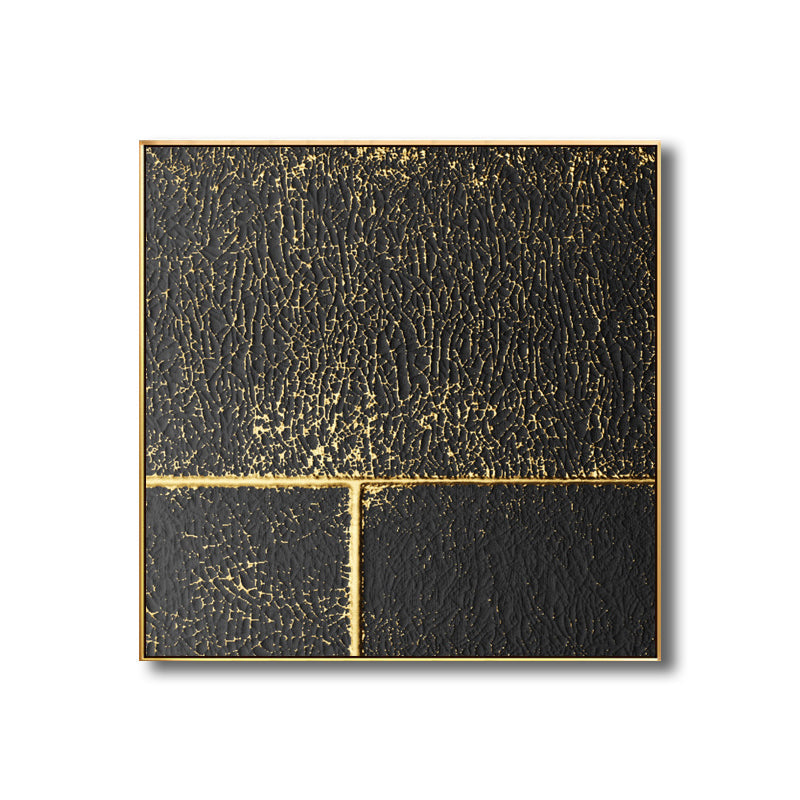 Vivolux | Moderne stijl grafisch patroon schilderij lichte kleur textuur wandprint voor slaapkamer